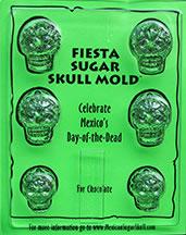 Fiesta Chocolate Skull Mold - Dozen