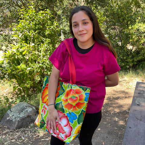 Frida Lime with Yellow Poppy inside - 0