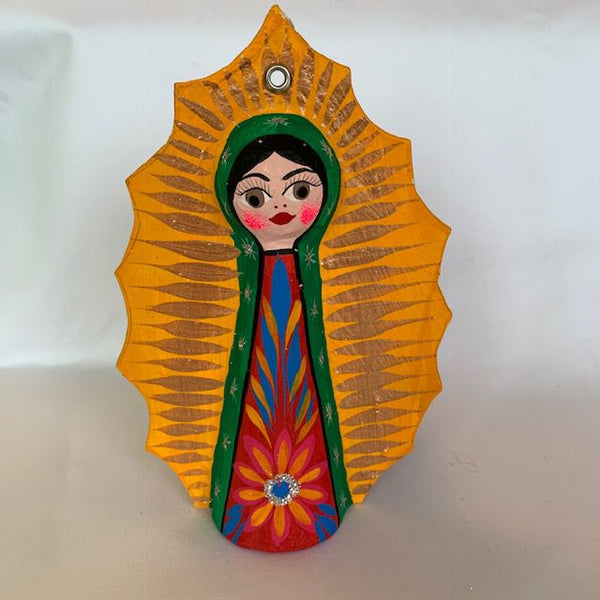 Guadalupe with Cone Dress Ornament