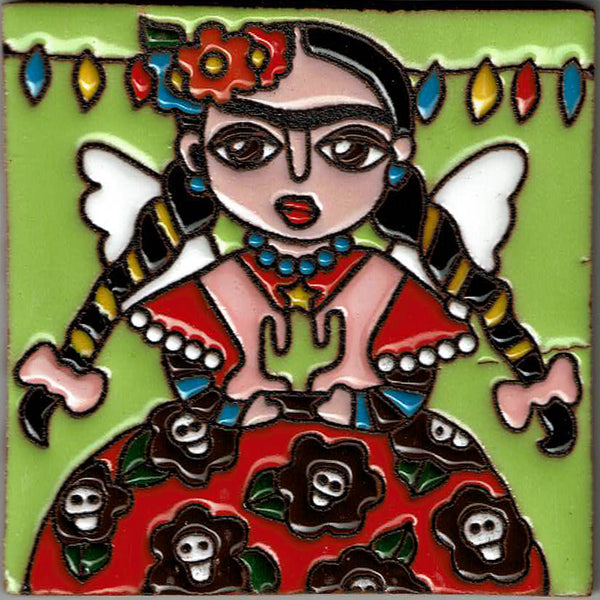 Holiday Angel Mexican Tile