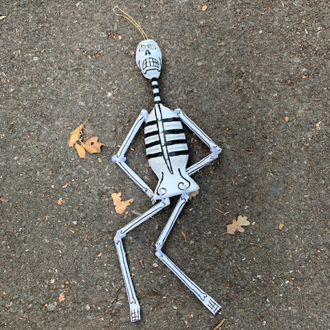 Dangling Ofrenda Skeleton Calaca - 16" tall