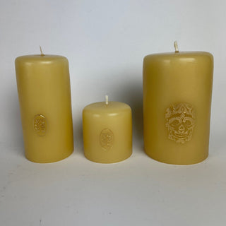 Mexican Church Candle 3x6 (shown left side)