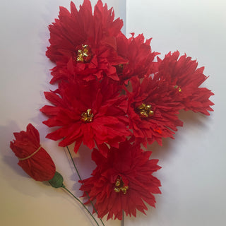 5PCS Shuiyan Art Paper Handmade Flower Wrapping Paper Rose Bouquet
