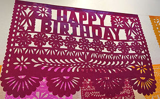 Large Birthday Sizzle Banner