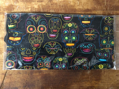 Hot Dot Sugar Skull Mask - 0