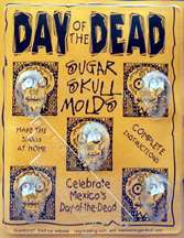 Original Small Sugar Skull Mold - Dozen