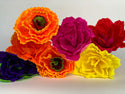8 inch Paper Miracle Flowers - Dozen