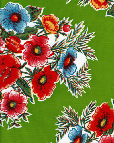 Mexican Oilcloth - Savannah Lime