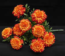 Silk Marigold Bouquets - Orange
