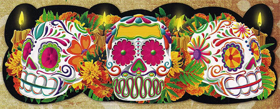 Sugar Skull Trio Poster