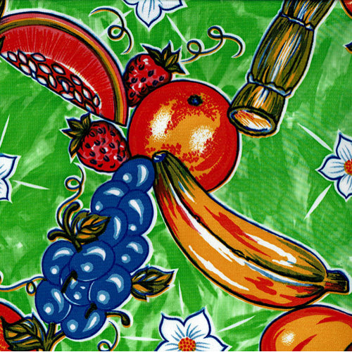 Mexican Oilcloth - Tropic on Lime