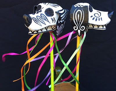 Bone Dog Rattle