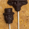 Catrina Chocolate Sugar Skull Lollipops Mold