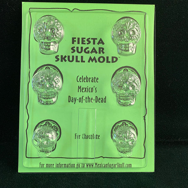 Fiesta Chocolate Skull Mold