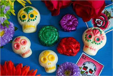 Fiesta Chocolate Skull Mold