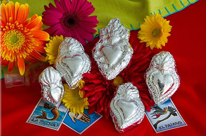 Flaming Heart Chocolate Mold - Dozen