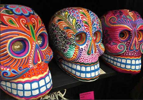 Gigante Agustin Galicia Papier Mâché Skulls