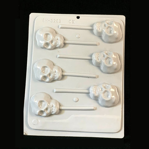 Hard Candy Skull Lollipop Mold