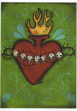 Sagrado Corazon Notecard