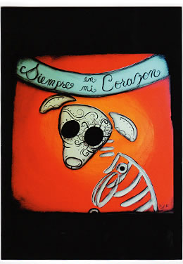 Siempre Corazon Dog Notecard