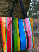 Saltillo Serape Stripe Tote Bag
