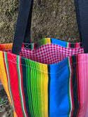 Saltillo Serape Stripe Tote Bag