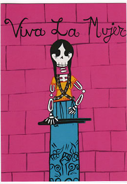 Viva La Mujer Notecard